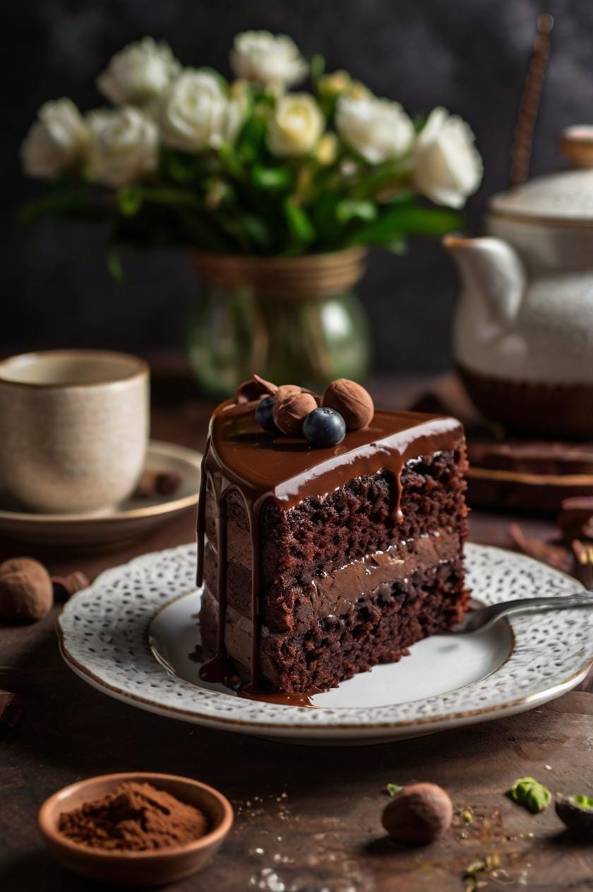 Vegan Chocolate Cake Recipe - Rich, Moist, and Dairy-Free Dessert